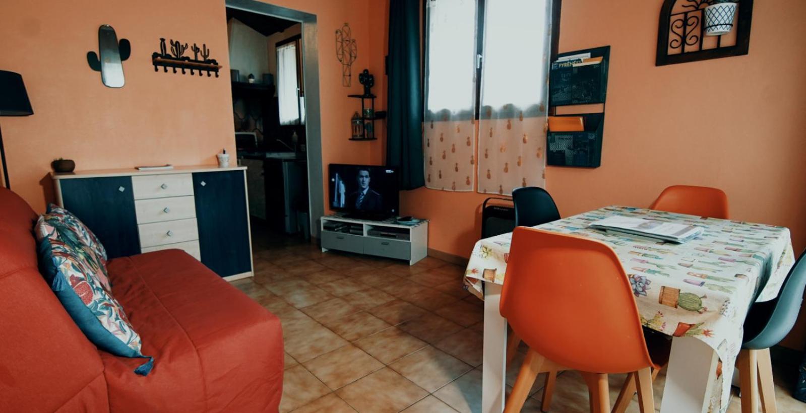 Le Nopal Bleu Appartement Tarascon-sur-Ariège Buitenkant foto
