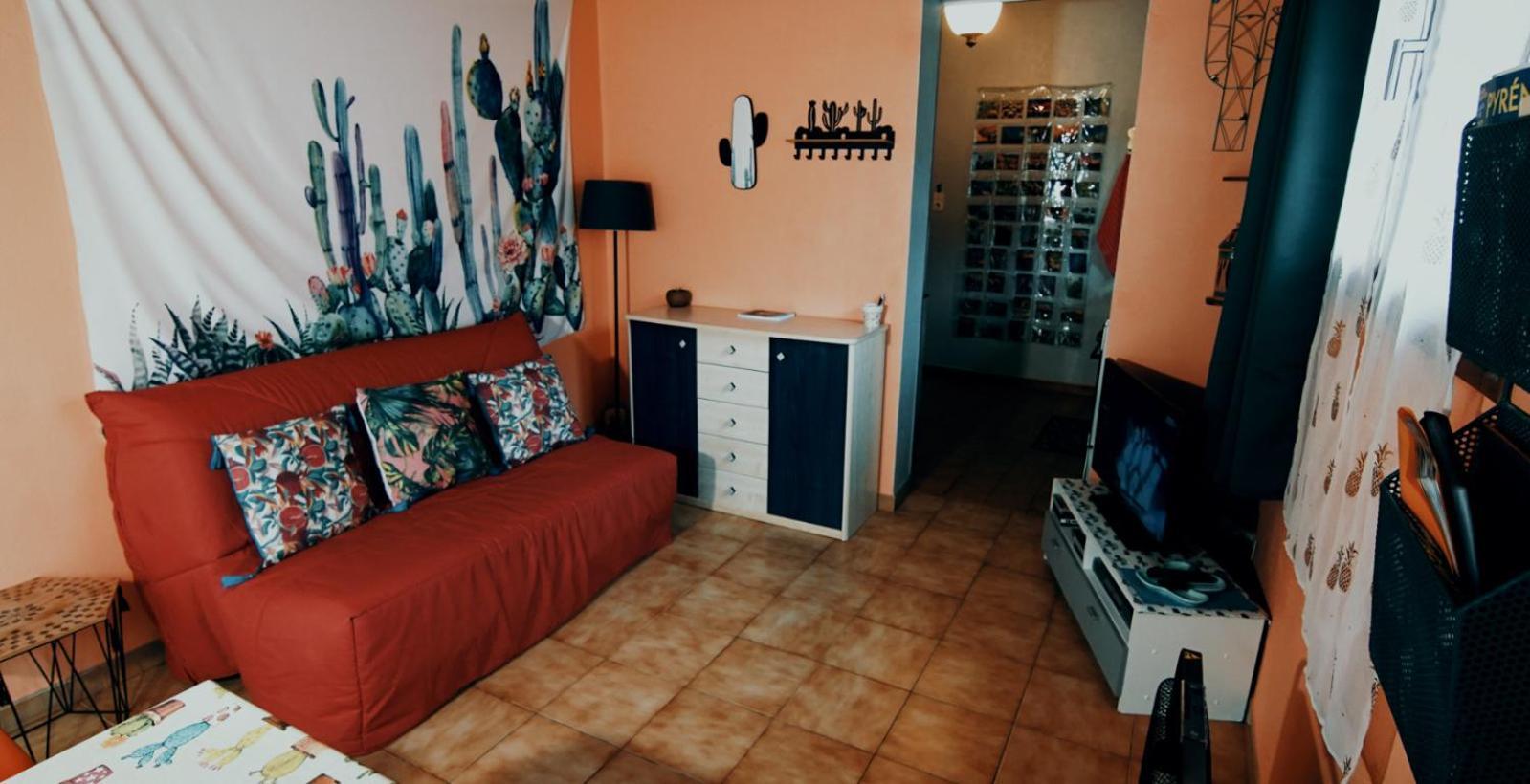 Le Nopal Bleu Appartement Tarascon-sur-Ariège Buitenkant foto